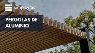 Conoce nuestras pérgolas de aluminio [upl. by Farrington825]