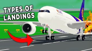 14 Types of LANDINGS in PTFS [upl. by Esenej]