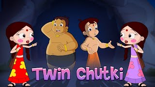 Kalia Ustaad  Twin Chutki  दो दो छुटकी  Chhota Bheem Cartoon for Kids  Hindi Story [upl. by Ellecrad]