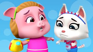 Boo Boo Song Baby is Sick Nursery Rhymes and Cartoon Videos for Kids [upl. by Clevey749]