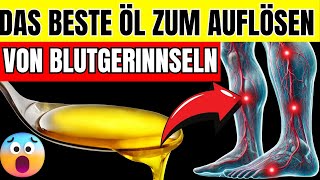 BLUTGERINNSEL NATÜRLICH AUFLÖSEN DIE 6 MÄCHTIGSTEN ÖLE [upl. by Irolam]