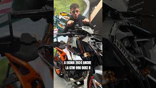 Ad EICMA 2024 è arrivata la KTM DUKE 990 R 🔥 [upl. by Dlorah]