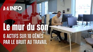 Plus de 6 actifs sur 10 se disent gênés par le bruit au travail [upl. by Rees]