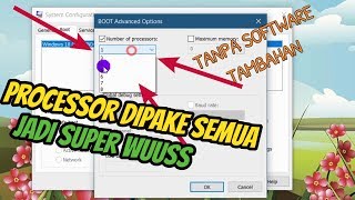 Cara Memaksimalkan Kinerja Processor Laptop Tanpa Software Tambahan [upl. by Sobmalarah]