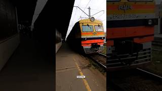 Latvian Train ready at Riga central station train latvia riga [upl. by Shien678]