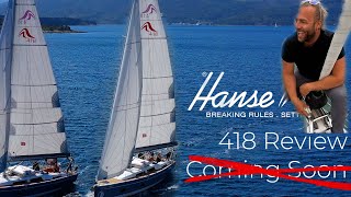 2019 Hanse 418 Yacht Review [upl. by Saraiya]