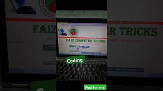 HTML Coding  cs Coding  normal coding viral short cs html coding computer faiz [upl. by Raybourne80]