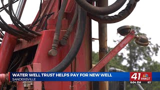 Sandersville man receives new well thanks to help of others [upl. by Jorie]