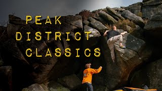 Burbage and Curbar Classics  Peak District Bouldering [upl. by Darooge]