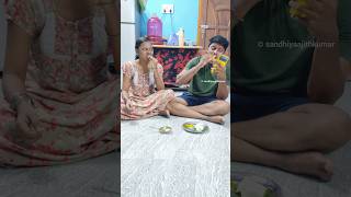 😂🤣funny shortsfeed trending love cute tamil couplefoodie foodshort couplegoals [upl. by Etz]