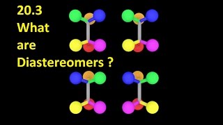 203 What are Diastereomers HL IB Chemistry [upl. by Kanter]