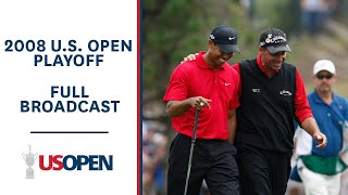 2008 US Open Playoff Tiger Woods and Rocco Mediate Duel at Torrey Pines  Full Broadcast [upl. by Eiznekam]