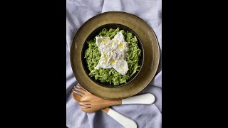 Green goddess salade met burrata makkelijk recept  Shorts [upl. by Ymaral]