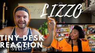 LIZZO  TINY DESK CONCERT  REACTION [upl. by Aihsetal]