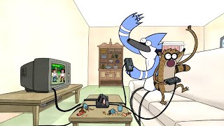 Rigby punches Mordecai [upl. by Sherrard440]