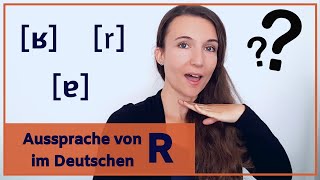 5 Lektion 5 der Laut R r  Deutsche Aussprache verbessern  akzentfrei Deutsch sprechen [upl. by Lladnyk]