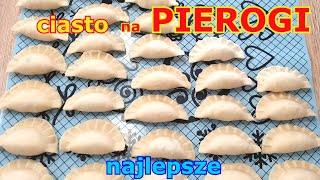 Najlepsze ciasto na pierogi 👌 elastyczne delikatne nie pęka i nie rozkleja się podczas gotowania 👍 [upl. by Glenn]