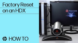 How to do a Factory Reset on an HDX  HP Support [upl. by Ennoryt592]