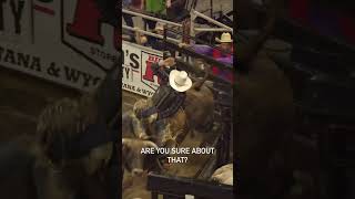 Nothing is tougher than a cowboy • • • montana mt rodeo cowboy cowgirl western bullriding [upl. by Odarbil]