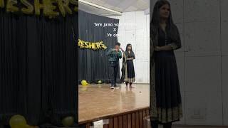 Performing in departmental freshers flute college friendship [upl. by Haeckel]