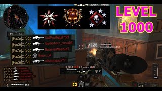 What LEVEL 1000 of SNIPING ONLY looks like in Black Ops 4 MAX RANK SNIPER [upl. by Phip]