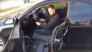 Paraplegic Car Transfer Revised [upl. by Natala915]