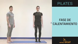 El calentamiento en el Pilates [upl. by Sikata645]