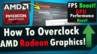 How To AMD Radeon 5450 Graphics Card Overclock Your GPU Boost FPS Ultimate Easy Guide 2023 [upl. by Eemak55]