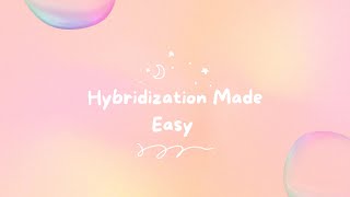 Hybridization made easy [upl. by Zoubek196]