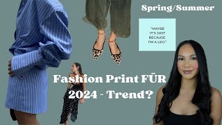 Fashion Print die 2024 im Trend sind [upl. by Ednargel]