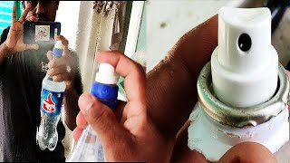 How to reuse a pump dispenser परफूम की बोतल खत्म हो जाने के बाद उसके पंप को दी यूज कैसे करें होममेड [upl. by Kessel399]