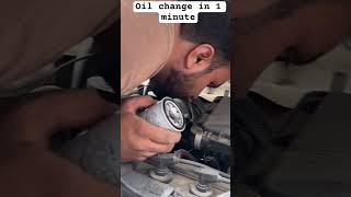 Oil change car nissan sunny automobile 1040 havoline [upl. by Lednew784]