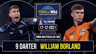 9Darter William Borland PDC World Championship 2021 [upl. by Eillen]