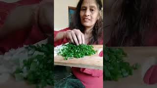 Hare pyaj ki sabji aise banao ki khane wale 4 roti khye bahut hi tasty easy recipe sabji h [upl. by Dasie]