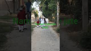 namaz k liye jate huye enjoy friends brother trending trendingshorts ytshorts viral [upl. by Eiboh]