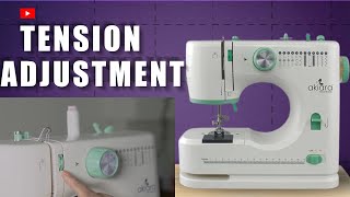 12 stitch  Tension adjustment English [upl. by Yttik]