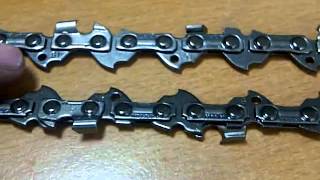 How To Identify Your Chainsaw Chain [upl. by Eilerua]