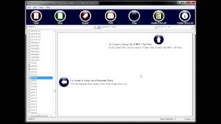 Karaoke Song List Creator  How to create a Karaoke Songbook [upl. by Einner]