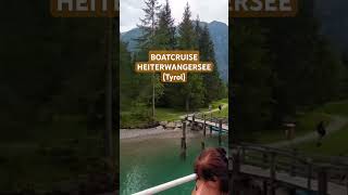 Boatcruise Heiterwangersee Tyrol [upl. by Melissa]