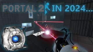 Portal 2 in 2024 [upl. by Aikemit202]