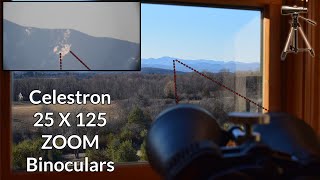 Celestron 25 x 125 power Binoculars Examples amp Review [upl. by Gilpin995]