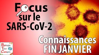 État des connaissances FIN JANVIER sur le coronavirus SARSCoV2 responsable de la COVID19 [upl. by Aivul]