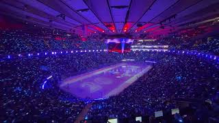 New York Rangers vs Capitals Game 1 PreGame Intro with Baba ORiley [upl. by Moia]