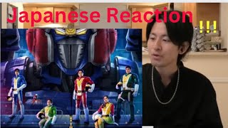 FULL EPISODE 01 Voltes V Legacy May 08 2023 JAPANESE REACTION [upl. by Anilrac]