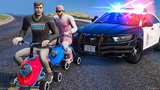 Robbing Banks with MrBeast in GTA 5 [upl. by Nicolas]