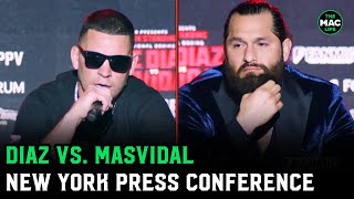 Nate Diaz to Jorge Masvidal “If you were the BMF you’d do what you want”  Full Presser [upl. by Vasya]