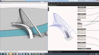 Dynamo Bridge Layout to Revit Structural Elements [upl. by Addison750]