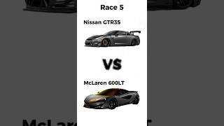 Nissan GTR35 vs McLaren 600LT 🤯🏁 [upl. by Ahsia]