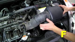 2012 Hyundai Veloster 16L AEM Air Intake Installation [upl. by Rosalinda]