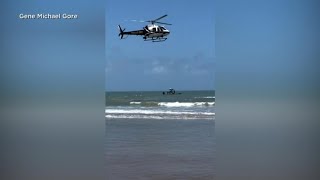 South Padre Island shark bite Man bit while celebrating 4th of July [upl. by Garvin67]